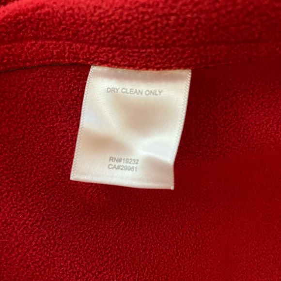 Alfred Dunner Dark Olive Green and Red Faux Suede Shacket Jacket Women's 10 - Picture 6 of 6